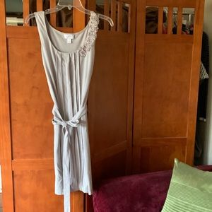 Ann Taylor Loft Sleeveless Belted Dress